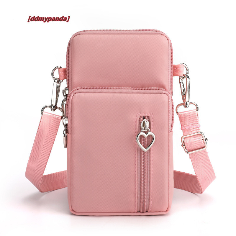 Mobile women's crossbody 2024 new Korean version versatile mini bag, mobile phone bag with hanging neck, zero wallet, vertical #9 ddmypanda