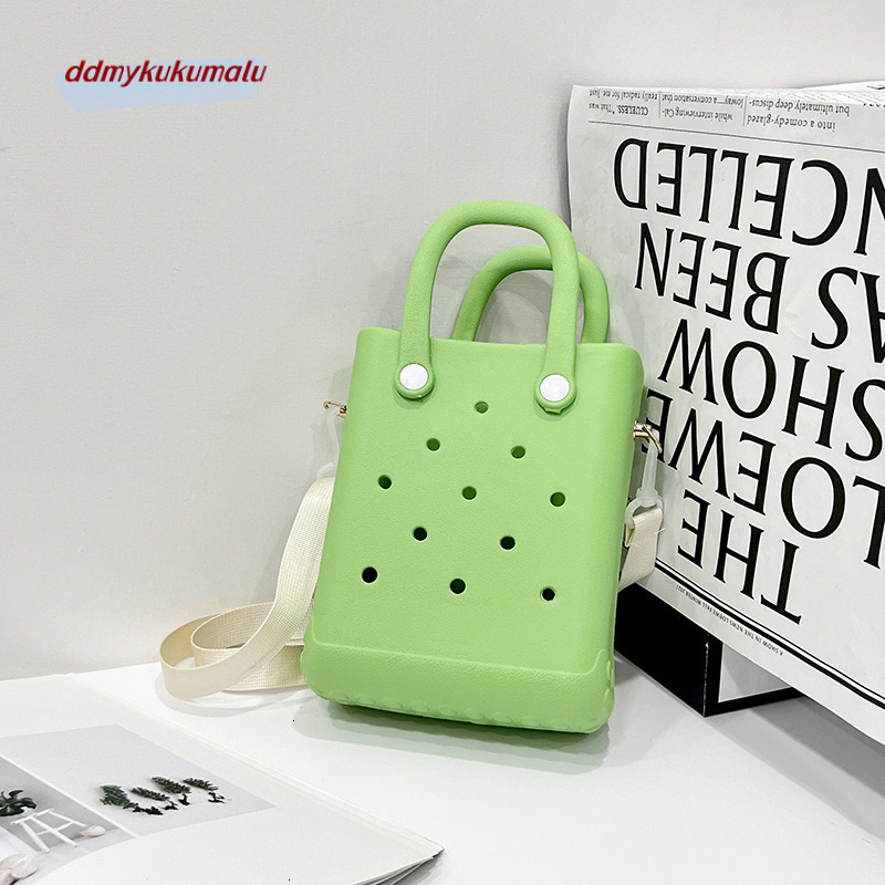 New DIY cartoon versatile accessory beach bag, new fashion niche, one shoulder crossbody carrying hole bag H723#21 kukumalu