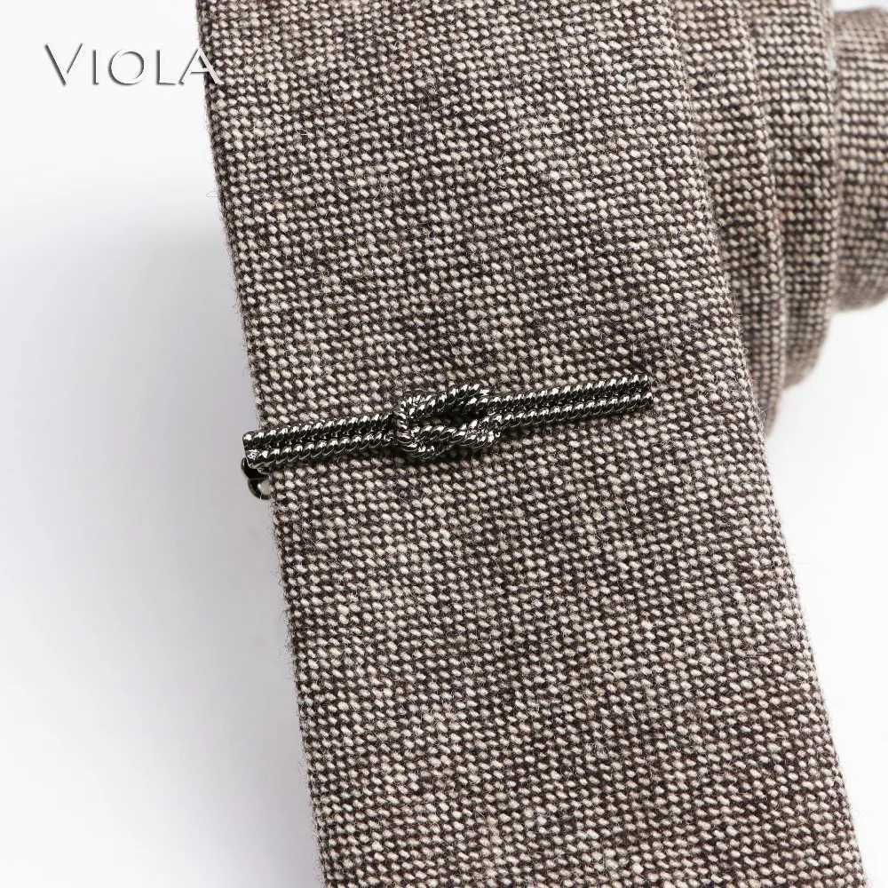 Fashionable luxury copper stainless steel clip whale shark beard tie rod mens small tool cool metal tie holder mens accessories buckle gift W240914