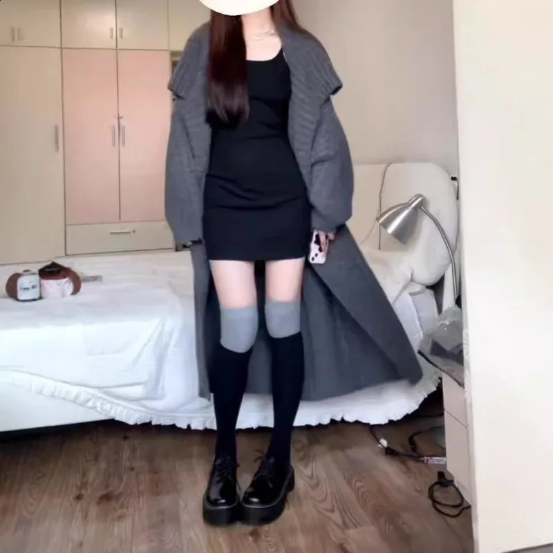 Winter seller Womens ious Cozy Long Coat Cardigan Oversized Plush Knit Sweater Opener 240904