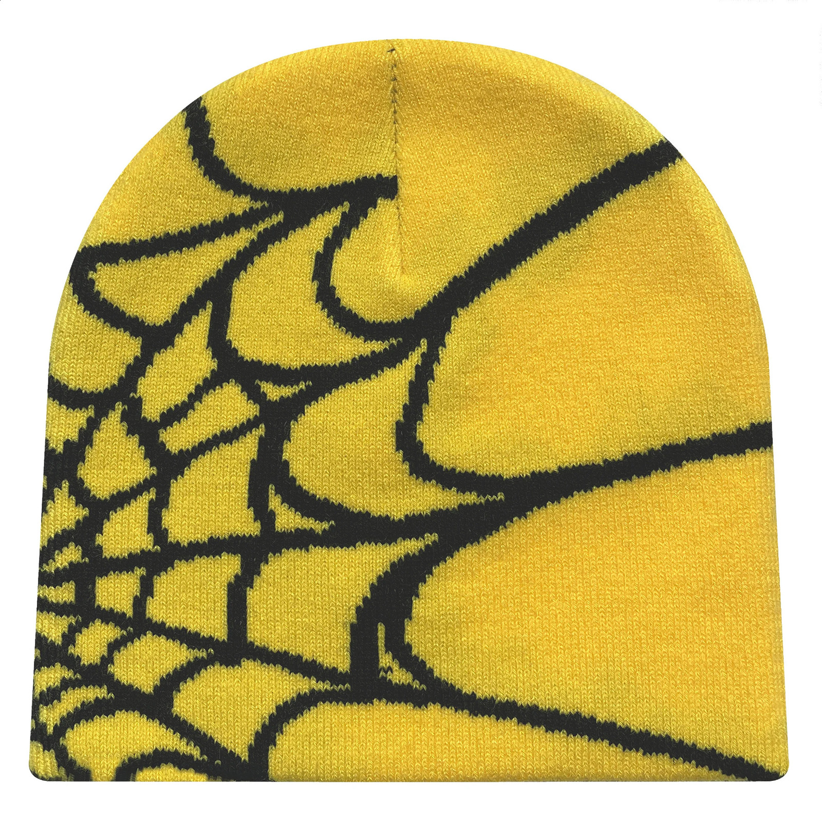 Four Seasons Mens And Womens Universal Y2K Knit Hat Spider Web Riding Outdoor Sports Fashion y240906