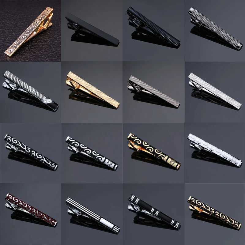 High end tie clip classic gold classic pin suitable for mens accessories jewelry gifts W240914