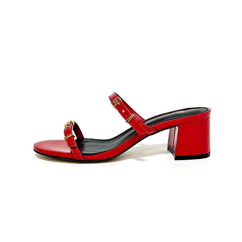 designer slippers heels for women sexy slipper luxury sandals genuine leather slides dressy indoor outdoor shoes size