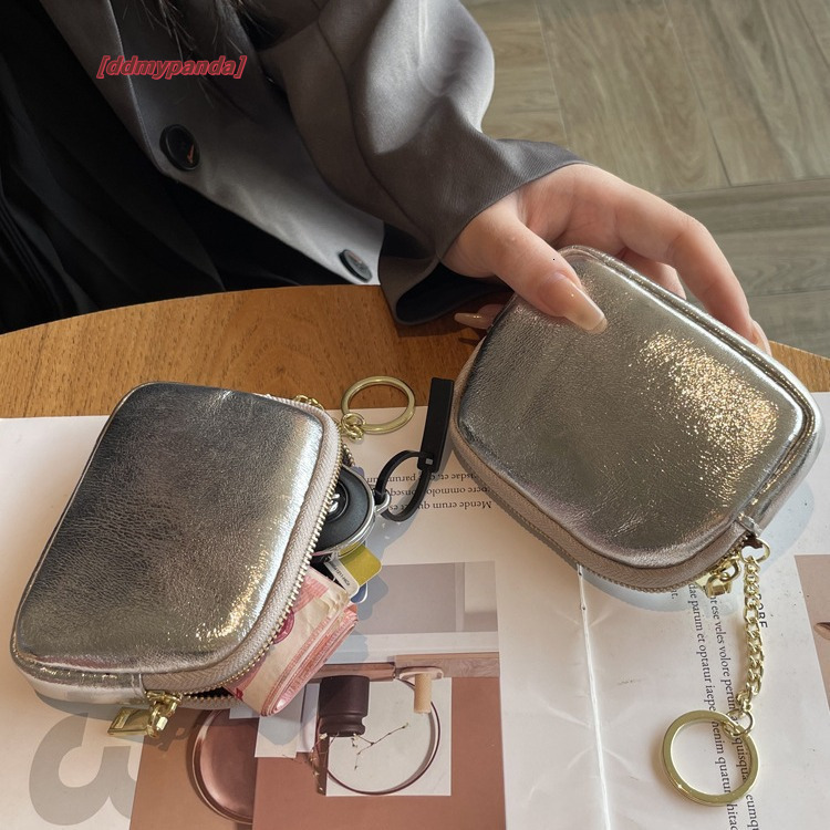 Urban coin purse 2024 autumn new leather explosive pattern minimalist storage ins air vent red small bag #18 ddmypanda