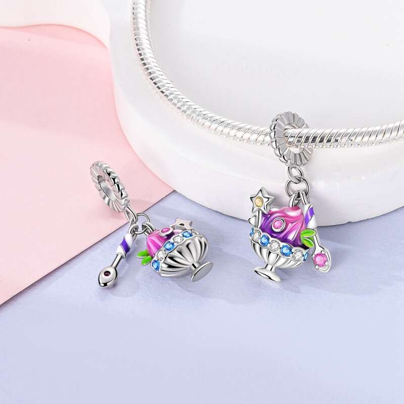 925 Sterling Silver Bees Butterfly Hedgehog Fish Charms Beads Fit Original Bracelets DIY Jewelry Birthday Gifts
