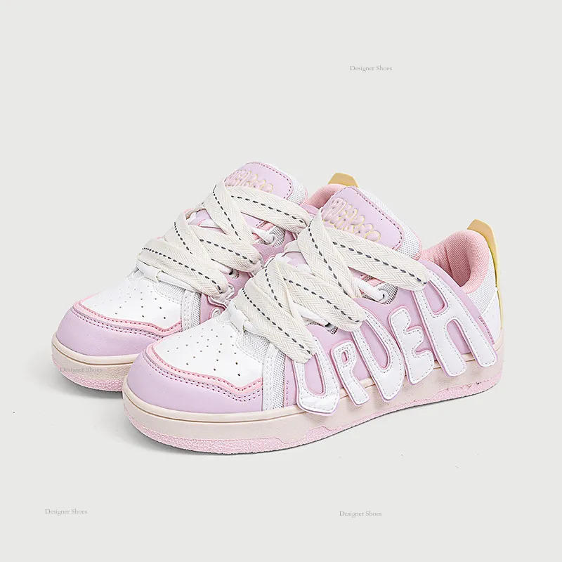 New Casual 2024 Sports Shoes For Men And Women Couples Board Shoes Versatile Small And Bread Shoes