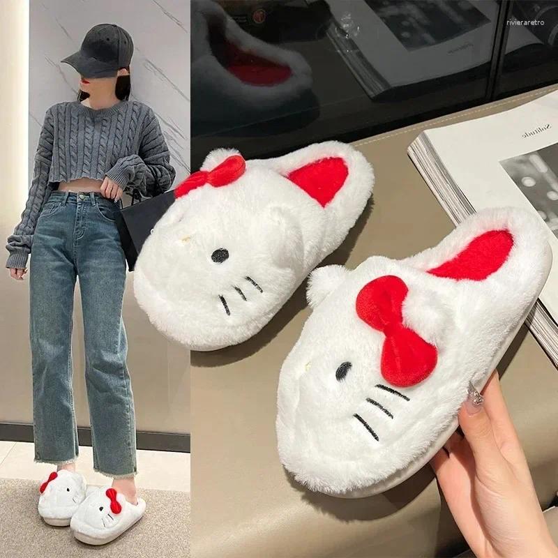 Plush Slippers: Soft Padded Bedroom Slippers for Women/Men/Girls, Cozy Winter Xmas Shoes