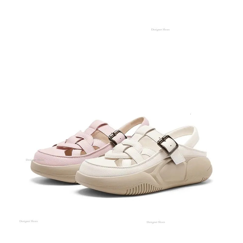 Fashion Plush GAI Slipper Women Outside Summer Comfort White Couples Thick-Soled Non-Slip Slippers Size36-40 s