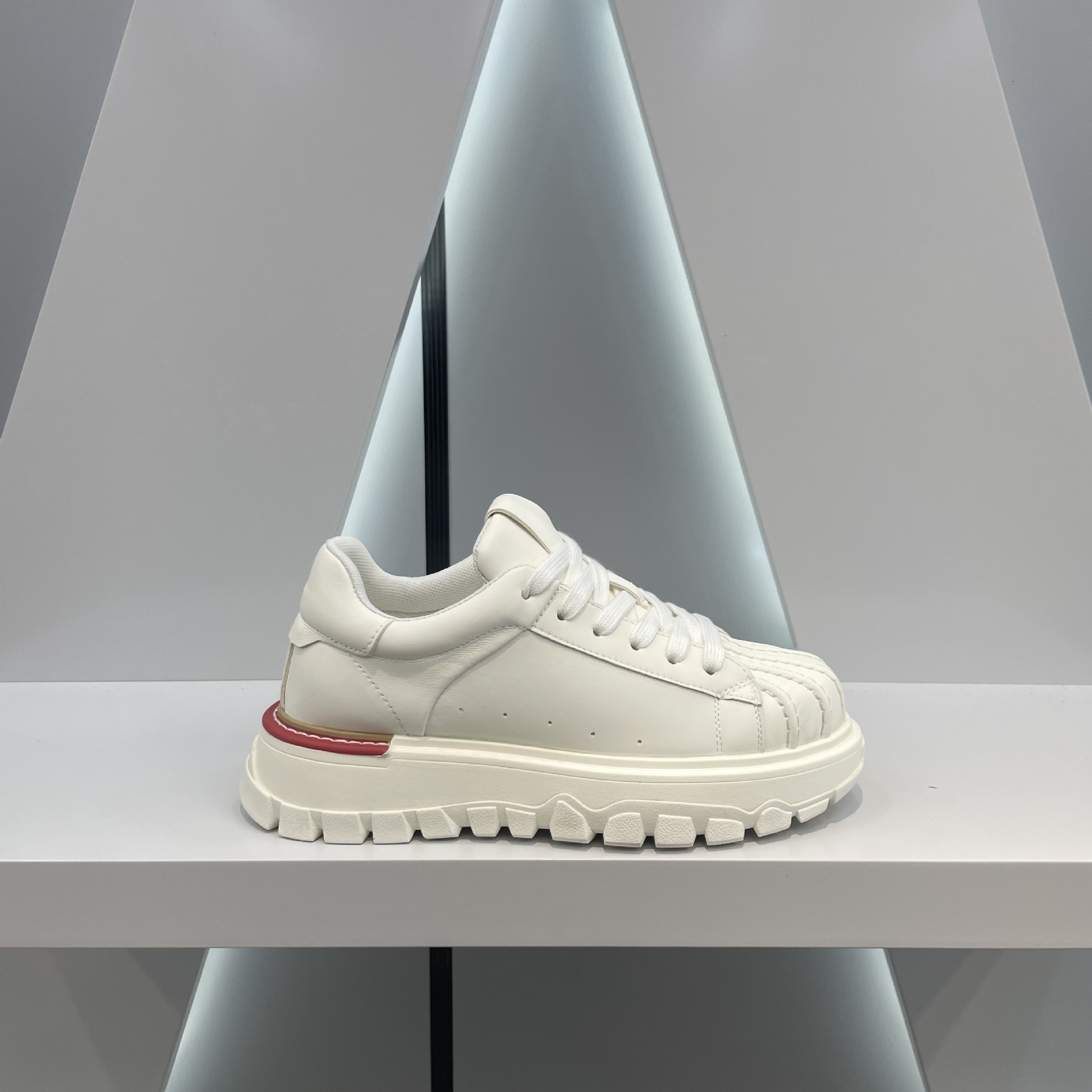 Ddmybear Trendy Brand Shell Toe Thick Soled Board For Men, Trendy And Versatile White Shoes, Autumn New Fashion Casual Shoes Chinese Brand Shoes F915-