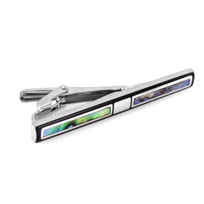 New copper material shell pattern tie clip fashion brand mens wedding tie clip clothing accessories wholesale W240914