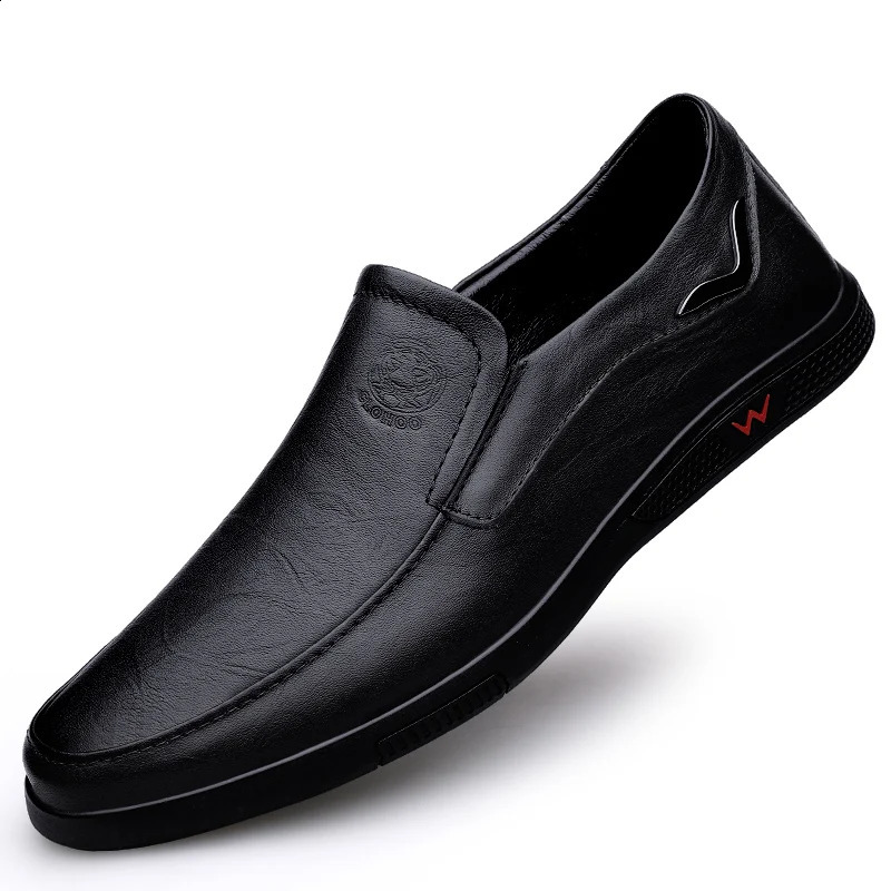 CLOHOO special edition two layer cowhide rubber sole handmade shoes business casual leather shoes men 240909