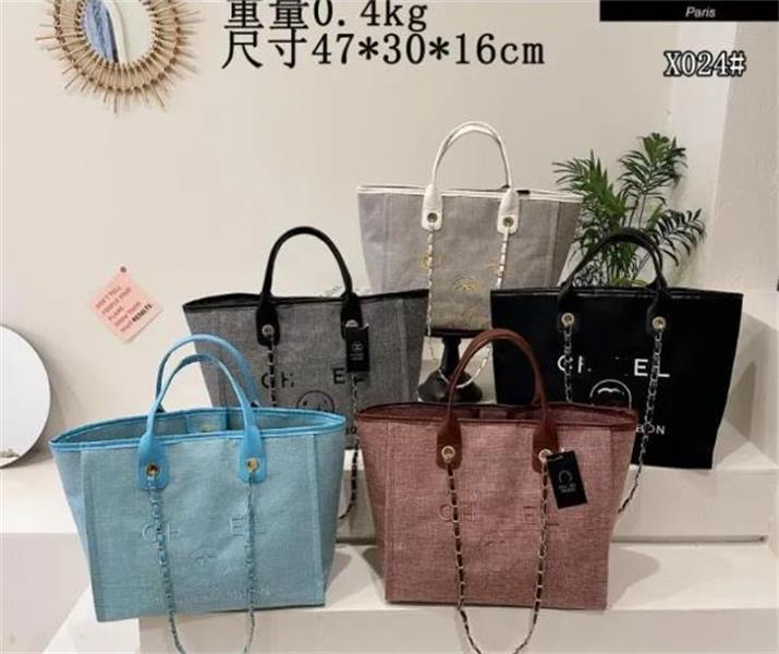 Designer Large capacity Beach Bags Luxury brand tote ladies shoulder handbags shopping bag Fashion Duffel bags handbag