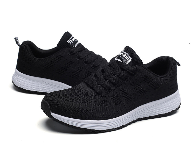 Casual Fashion Breathable Walking Mesh Flat Sneakers Women 2024Gym Vulcanized Shoes White Female Footwear
