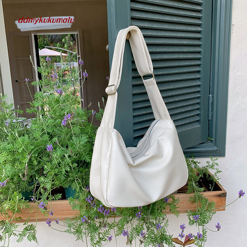 2024 Spring New Large Capacity Three Color Tote Soft Leather Crossbody Commuter Exquisite Women's Bag H7.19#24 ddmykukumalu