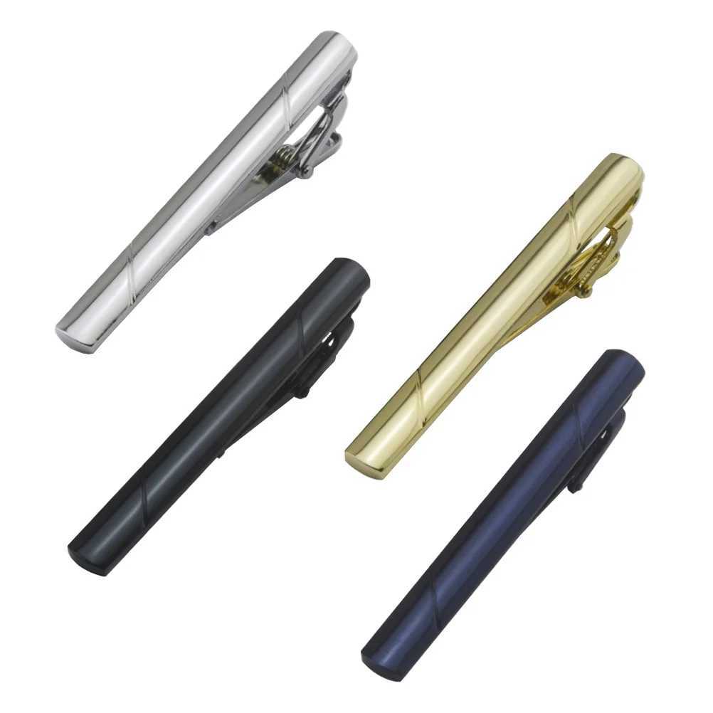 4 tie clips hard neck clip mini clip metal 6x06cm copper W240914