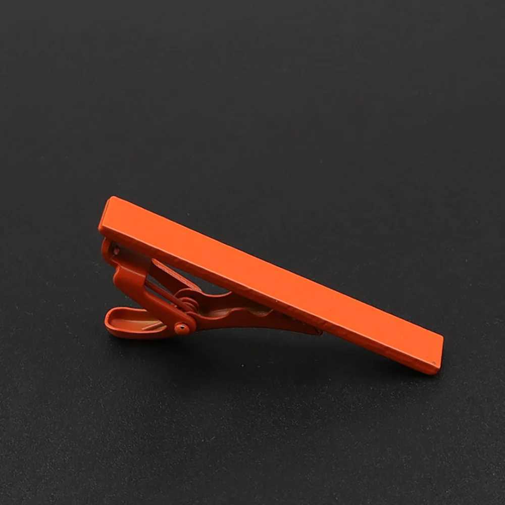New colored tie clip mens metal collar bar dress tie clip for wedding parties metal red gold tie clip mens accessories W240914