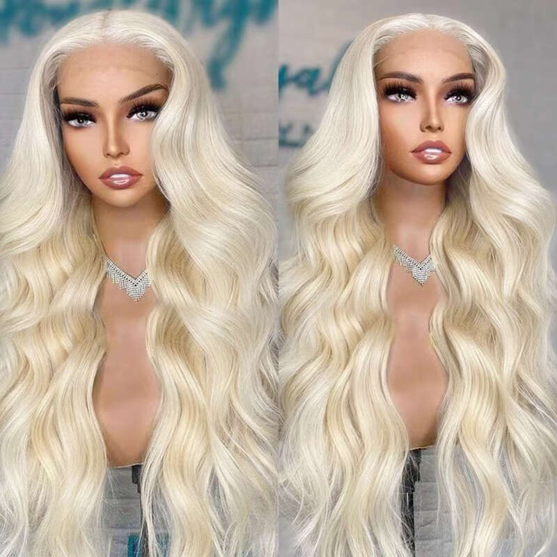 AIMEYA 613 Blonde Lace Front Wig For Women Long Natural Wave Synthetic Heat Resistant Fiber Hair Daily Use Cosplay
