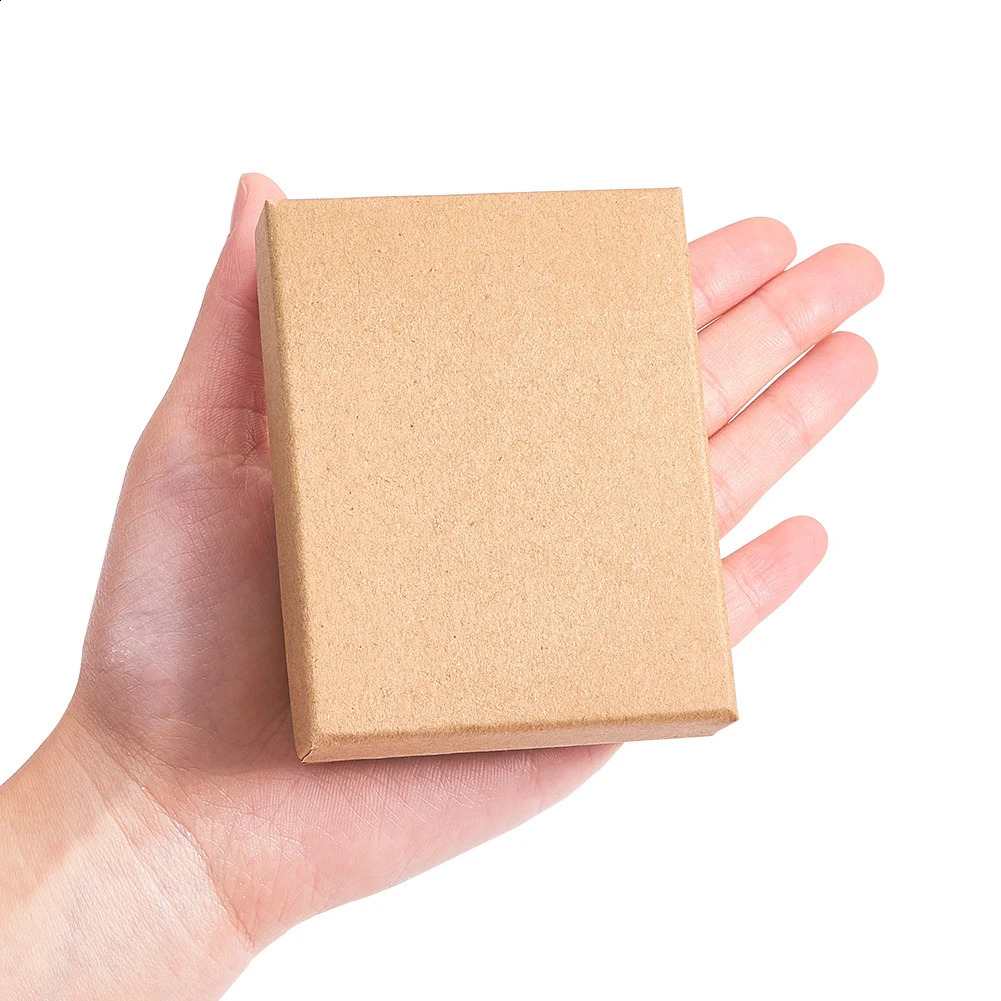 12pcs Simple Jewelry Boxes Valentines Day Gift Box For Necklace Bracelets Earring Ring Packaging Display Cardboard Storage Box 240910