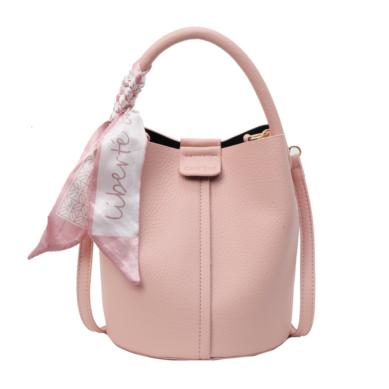 High Quality Handheld Small for Women 2024 New Fashion Soft Leather Bucket Versatile Casual One Shoulder Crossbody Bag