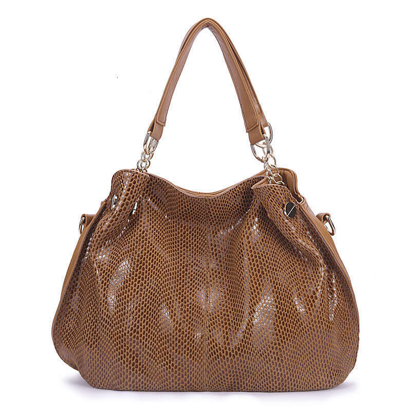 AMZZ Baobao Women's 2024New High Capacity Snake Pattern One Shoulder Handbag Fashion Crossbody Bag Women