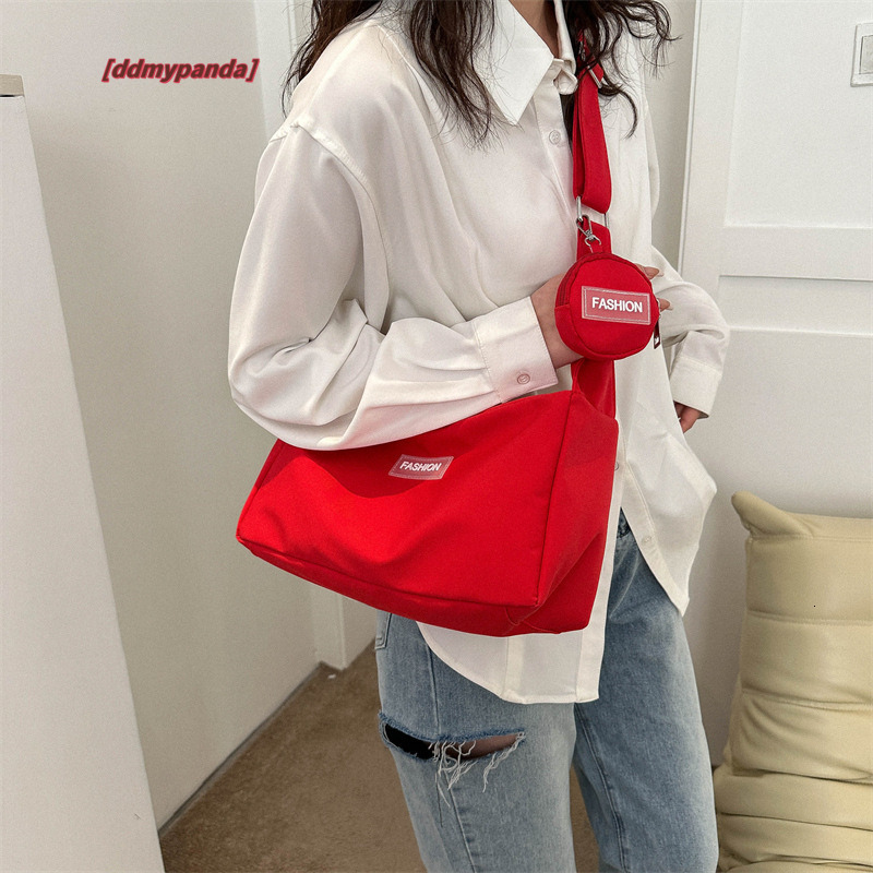 Women's Spring 2024 New Simple Fashion Shoulder Trend High Capacity Tote Crossbody Bag #9 ddmypanda