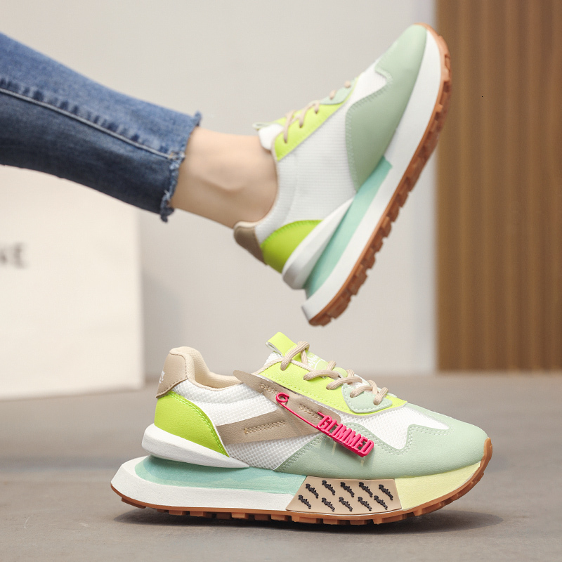 Sneaker Fashion Sport Sneakers Woman Quality Platform Jogging Tennis Female Casual Walking Shoes For Women