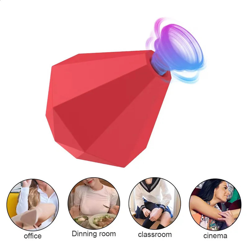 Clit suction vibrator gypsum shaped strong tongue licking Clitoris Nipples stimulator vacuum cup massager female sex toy 240914