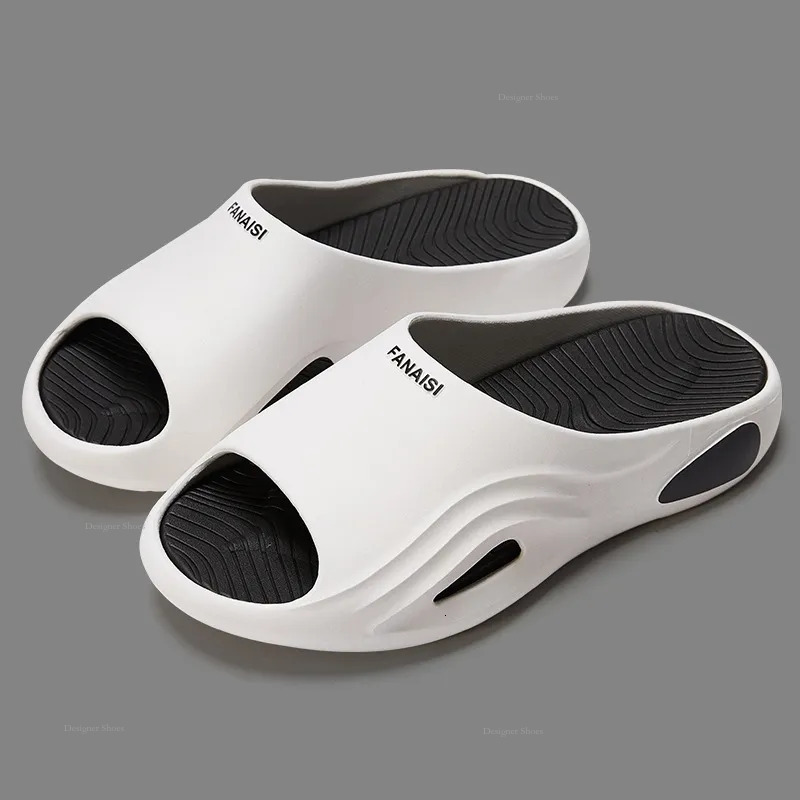 Fashion Summer GAI Slippers Home Non-Slip Breathable Bathroom Red Black Slippers For Women Eur36-40