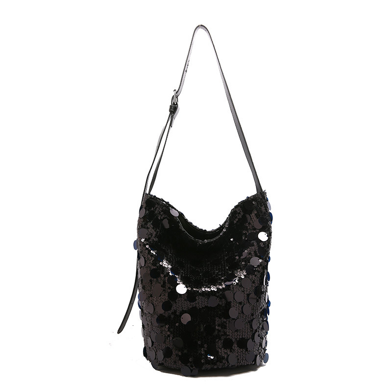 2024 Personalized Texture Bucket Women's Live New Premium Single Shoulder Crossbody Bag
