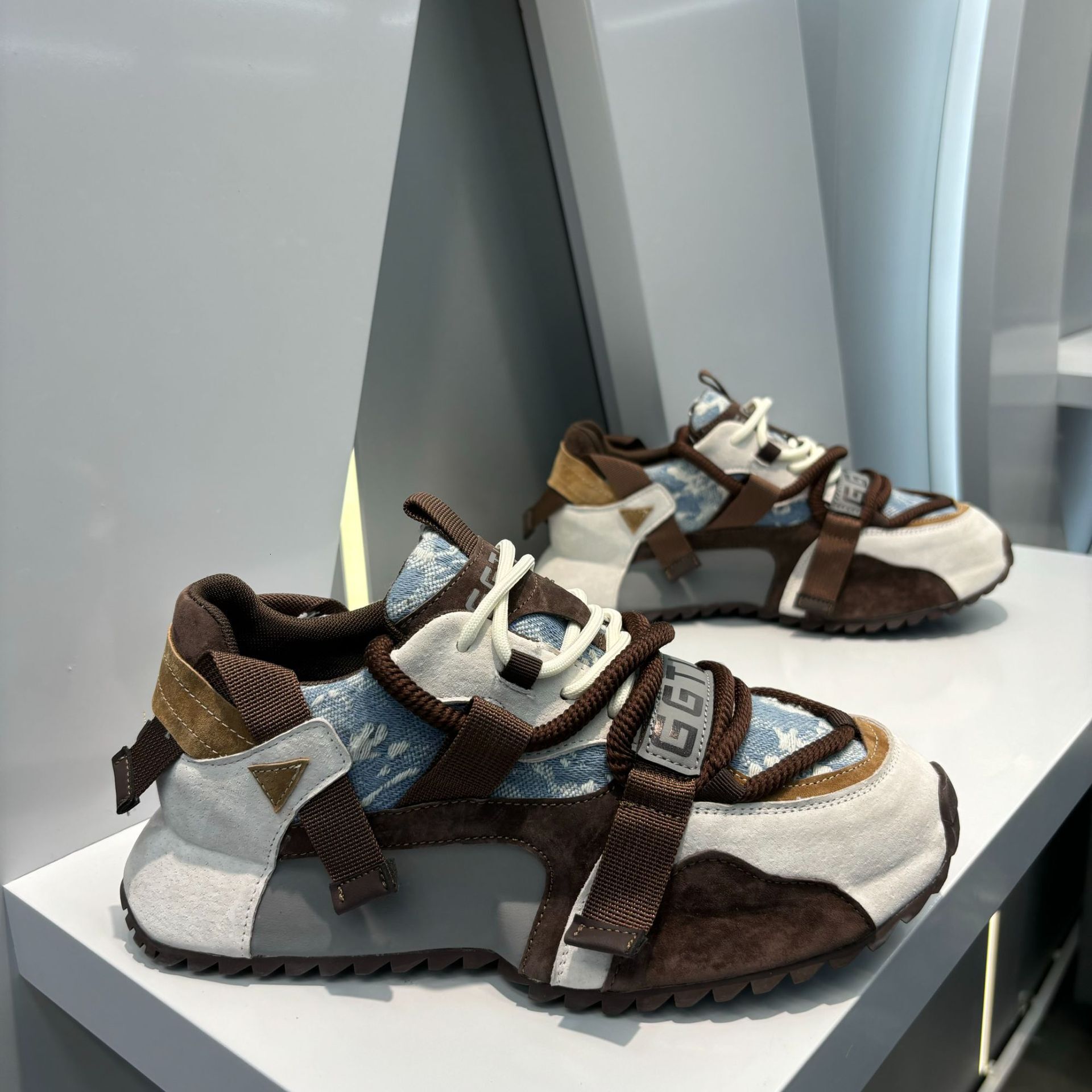 Ddmybear Autumn Thick Soled Dad Shoes, Sports Shoes For Men, Comfortable Trendy, Fashionable Casual Korean Version, Unisex And Trendy Chinese Brand Sh