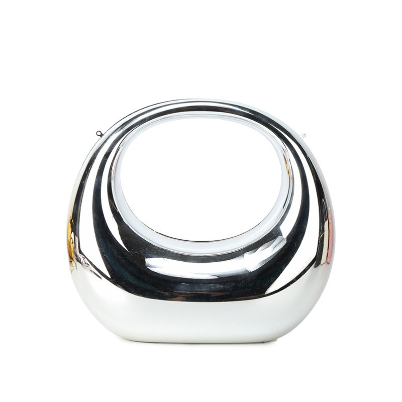 2024 Spring/Summer New Product High end Moon Gold and Silver Home Decoration Handbag Makeup Dinner Women's Bag