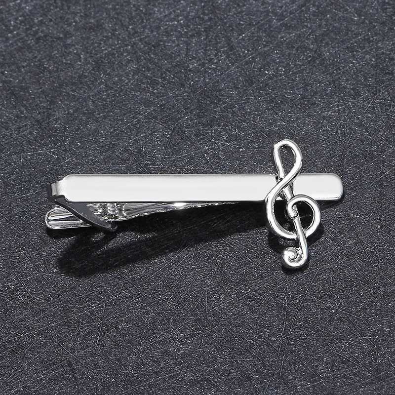 High quality European and American simple version mens zinc alloy tie clip used for casual day shirt collar accessories W240914