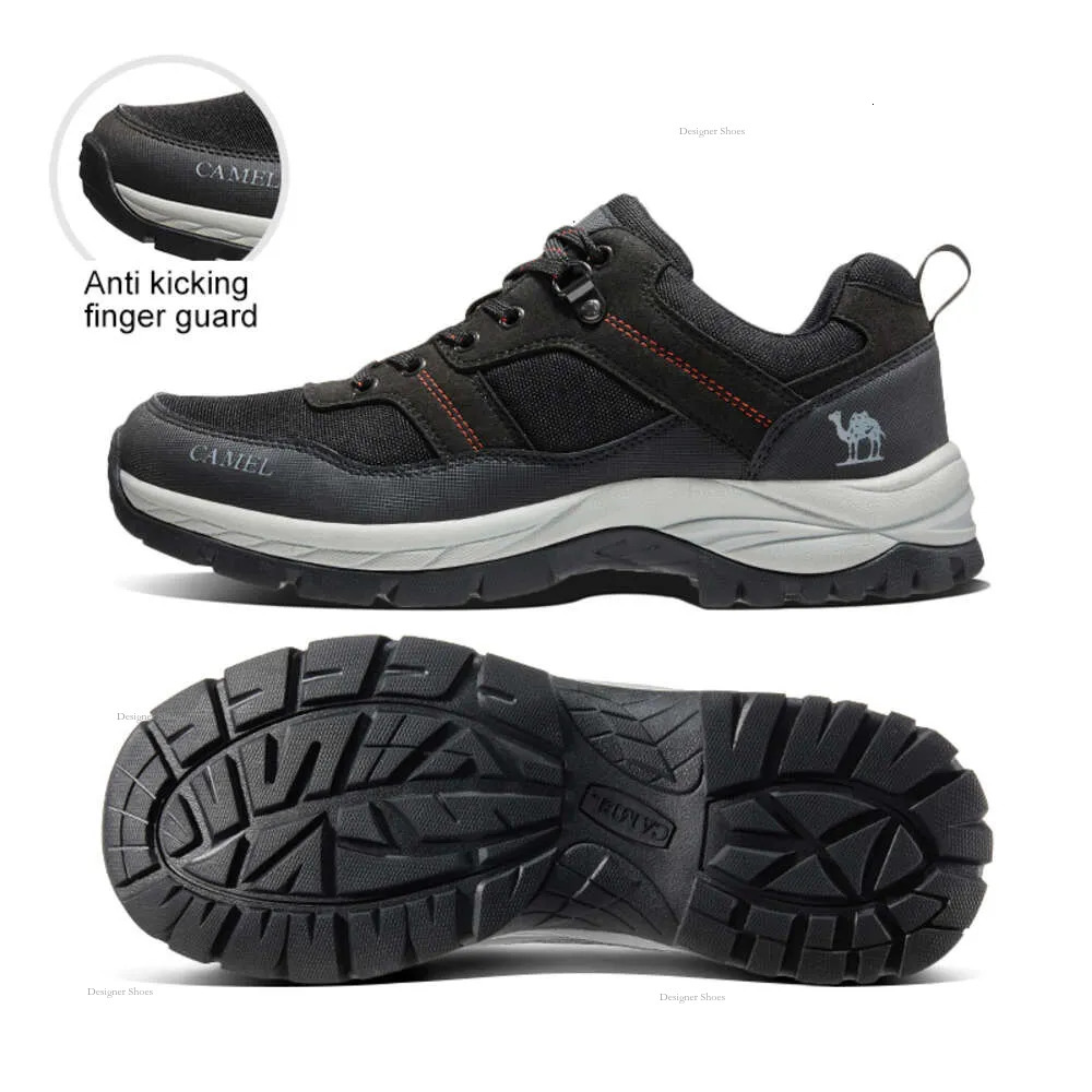 Hiking Waterproof Outdoor Male Sneakers Non-Slip Tactical Trekking Low-Top Shoes For Men 2023 Summer