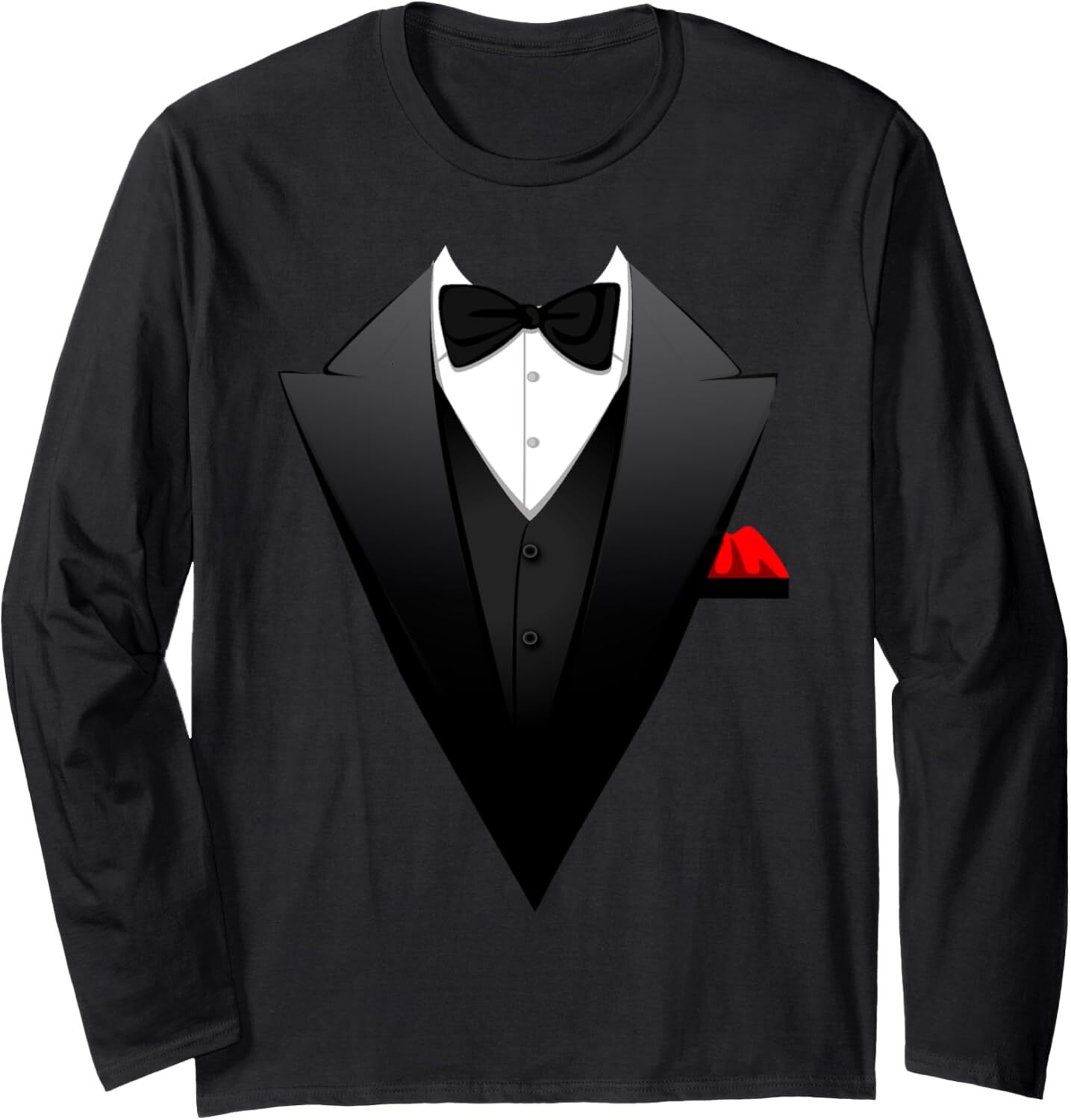 Long Sleeve Shirts for Men sweatshirt Funny Printed Suit, Tuxedo, Business Costume For Tee Streetwear Casual tops clothes eb