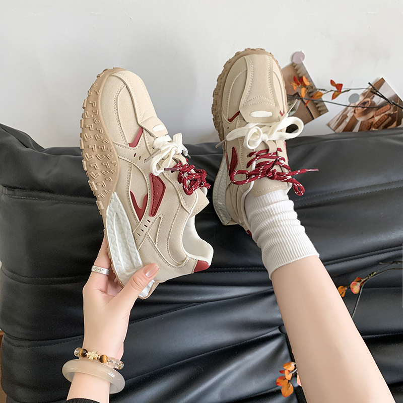 Regg Autumn New Height Increasing Insole Fashion Casual Exercise Dad Women's Shoes