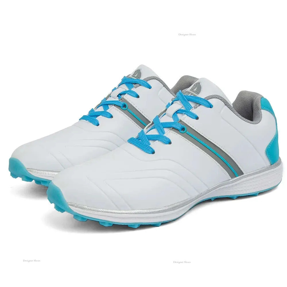 Waterproof Golf Women Female Shoes Professional Lightweight Golfer Footwear Outdoor Golfing Sport Trainers Athletic Sneakers er ing