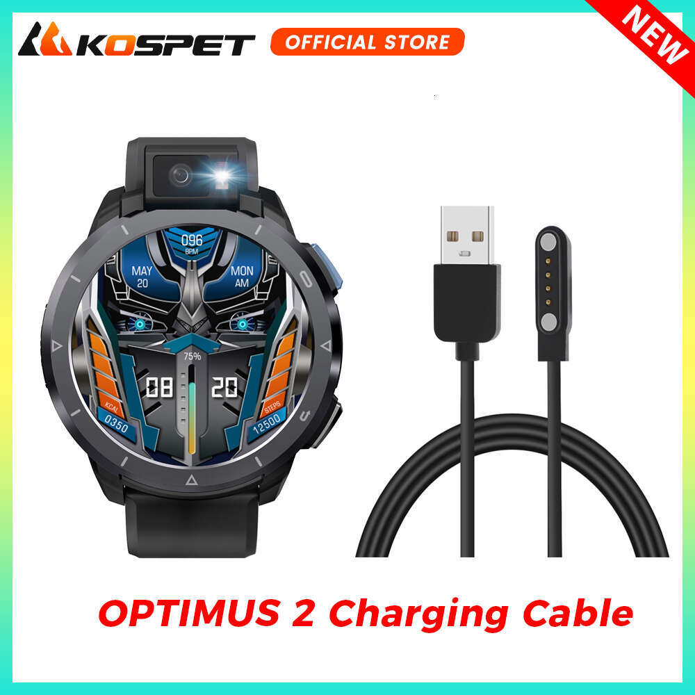 Station de support de charge en kospet USB Charger Dock Data Cable E pour Kospet Optimus 2 Smartwatch
