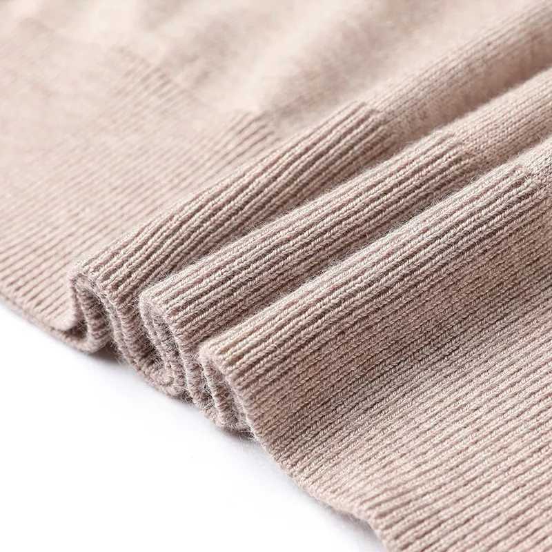 Cashmere Cotton Blend Polo Collar Sweater Men Tops Autumn Winter Mature Male Business Casual Turndown Knitted Wool Pullover M240914