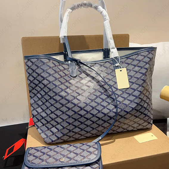 Tote Women Designer Totes Shoulder Fashion Handbag Large Capacity Shopping Leather Carrying lan aCrossbody Women Plaid Double Letter 4e
