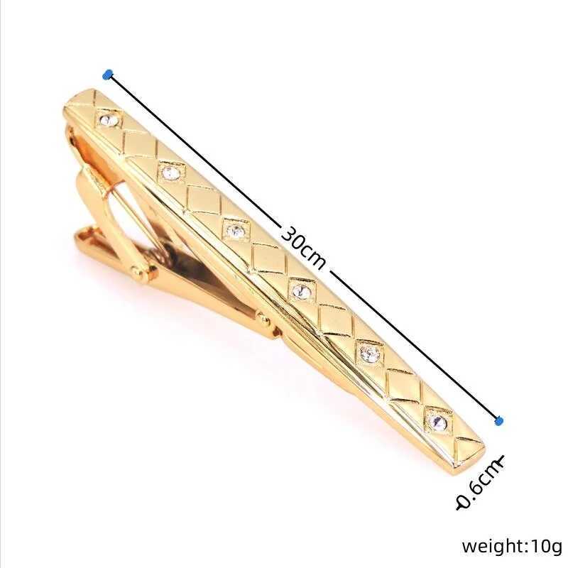 High quality crystal tie clip brand new fashionable tie clip mens wedding tie clip gift W240914