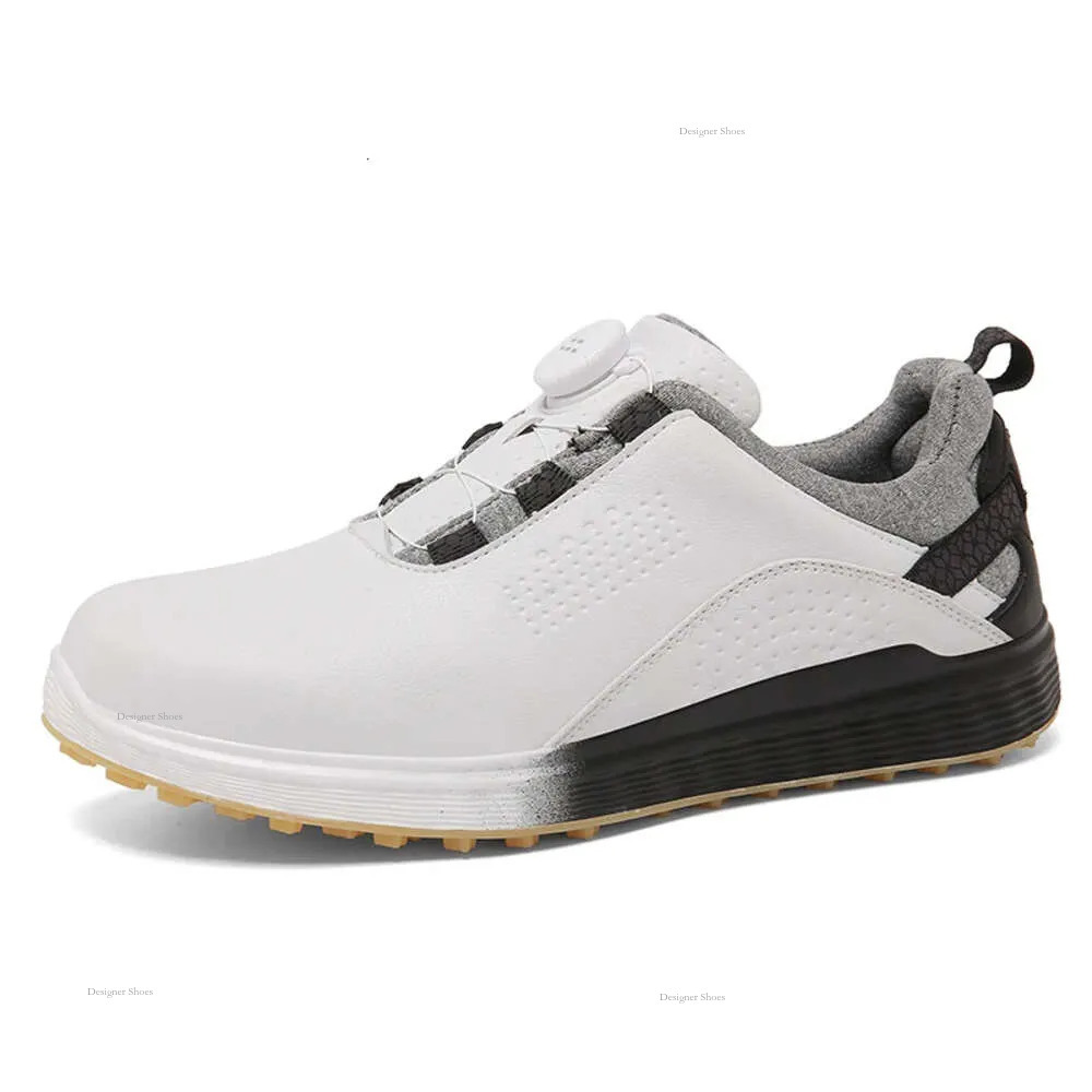 Comfortable Professional Men Spikeless Outdoor Women Walking Sports Footwears Anti Slip Athletic Golf Caddie Shoes