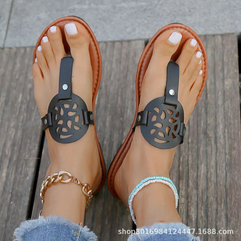 Lightweight Flat Toed Beach Sandals Women, Flip Flops For Women