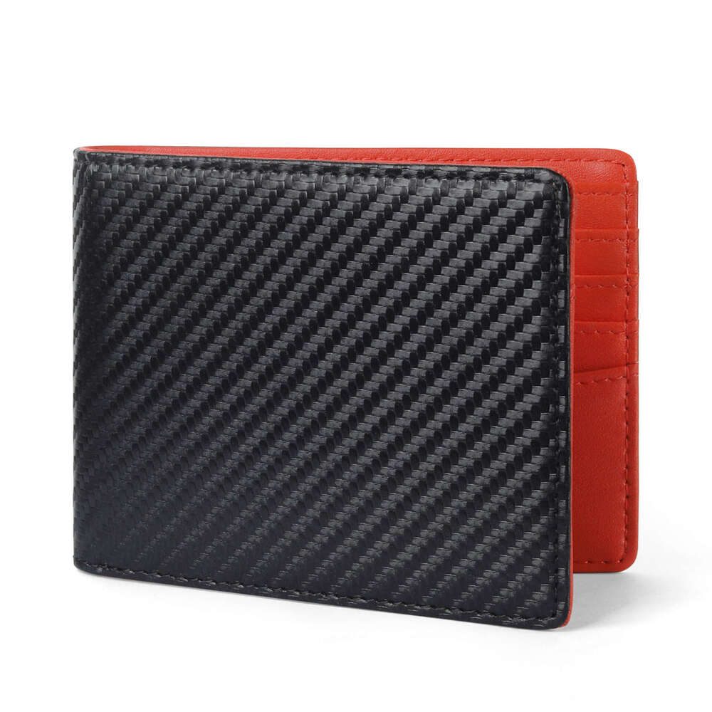 AMZZ Two Fold Open Genuine Leather, Soft Cowhide Wallet, Men's High-End Feeling 31