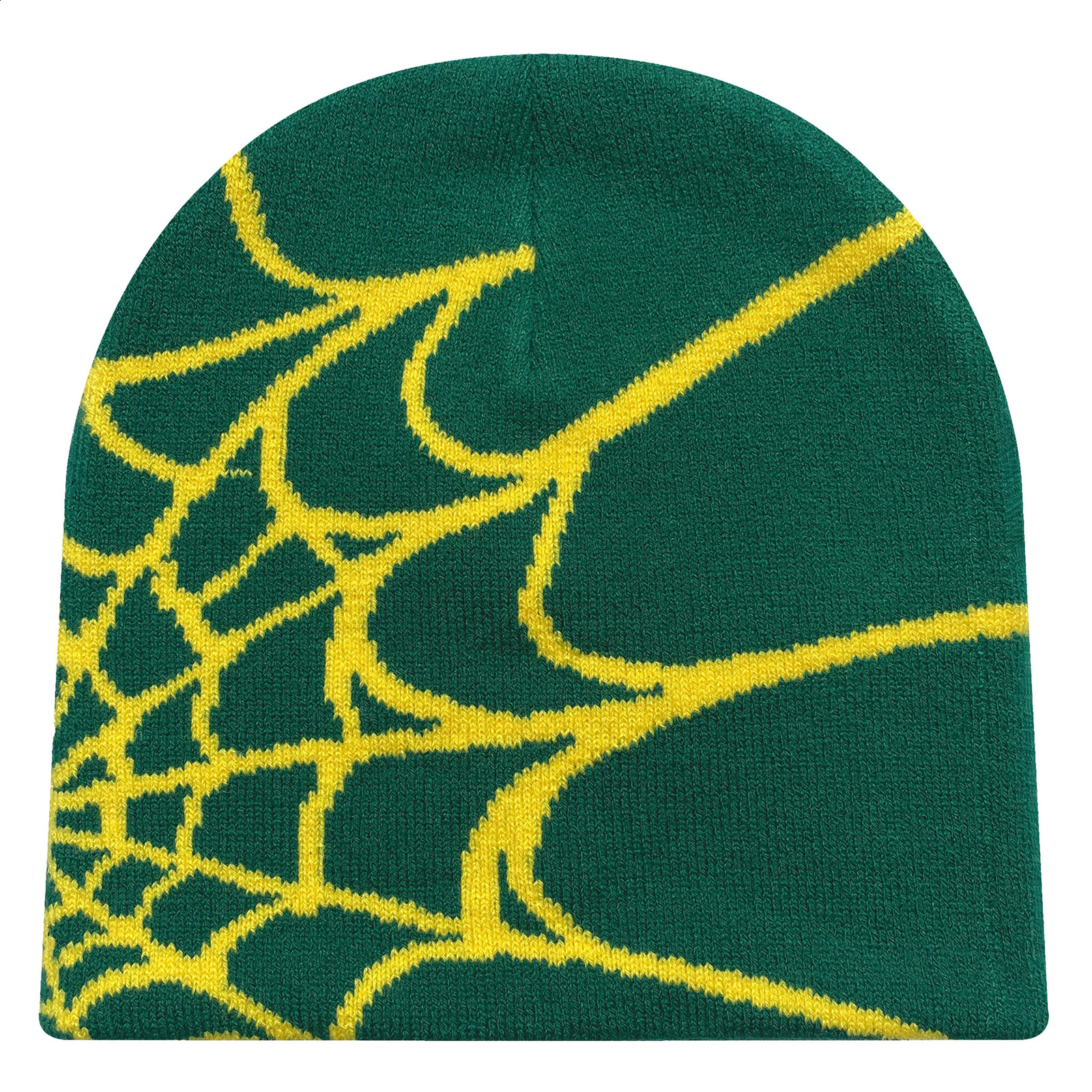 Four Seasons Mens And Womens Universal Y2K Knit Hat Spider Web Riding Outdoor Sports Fashion y240906