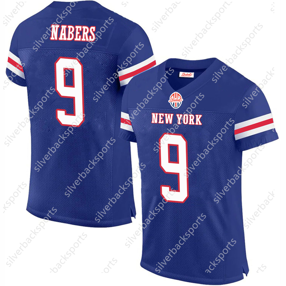 0 Brian Burns Kayvon Thibodeaux Football Jersey DeVito Daniel Malik Nabers Jones Dexter Lawrence II Taylor Deonte Banks Ja Hyatt Devin Singletary Eli 