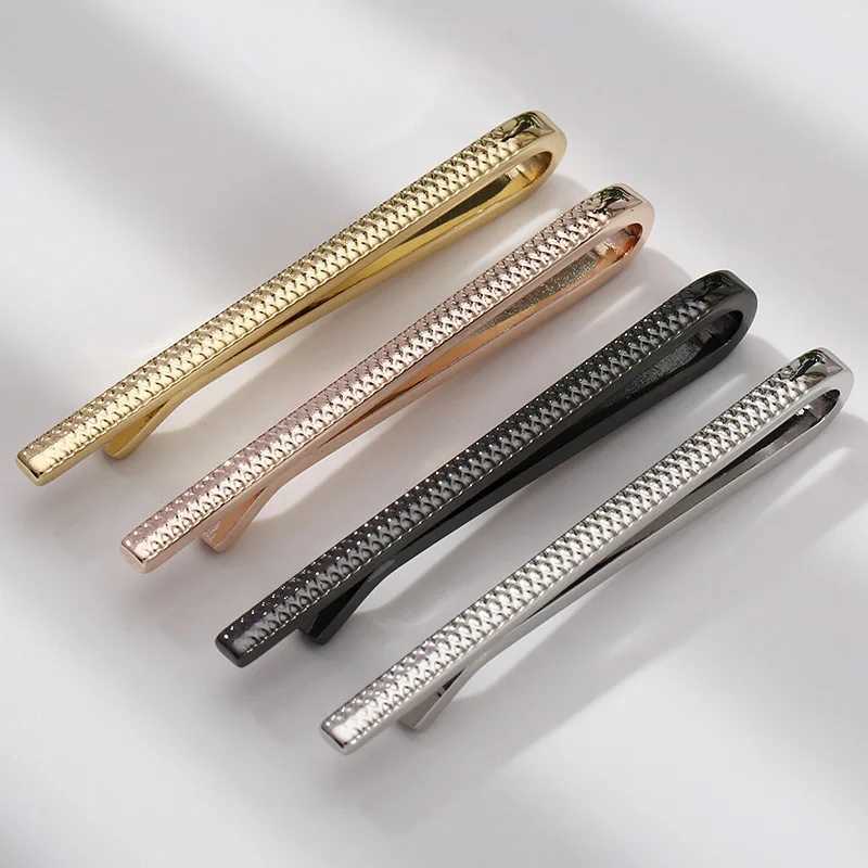 Mens Tie Clip Fashion Simple Bar Buckle Necklace Accessories Buckle Tie Pin Daily Business Wedding Ceremony Tie Clip Pin W240914