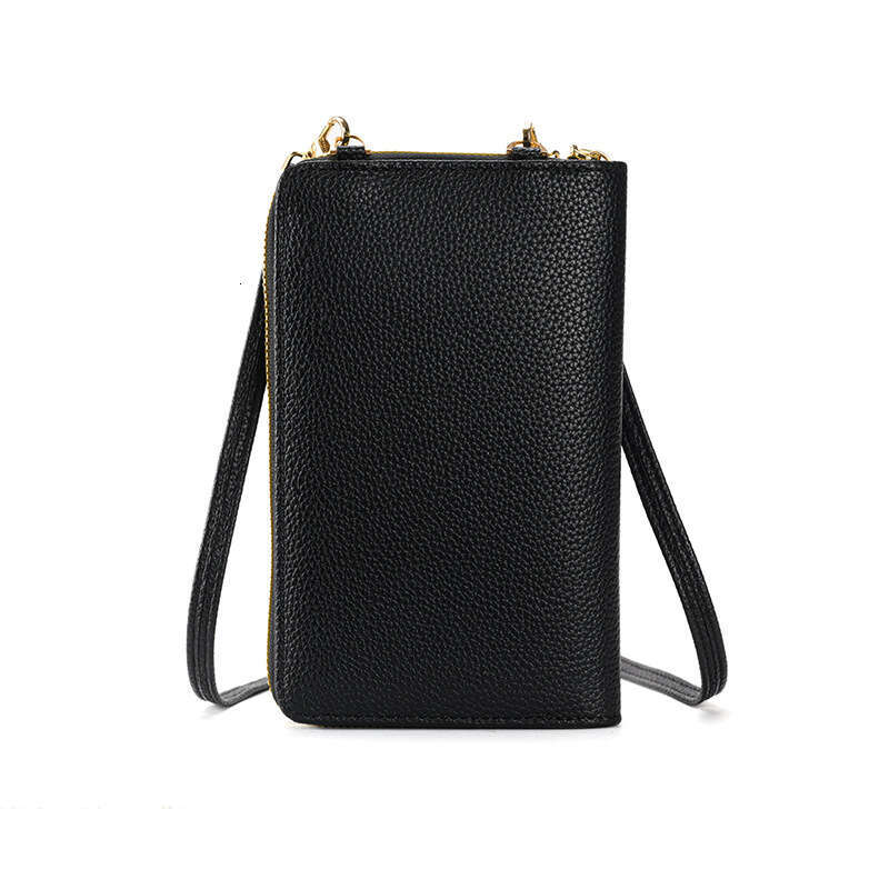 AMZZ 2024 New Mobile Phone Single Shoulder Solid Color Simple Crossbody Small Korean Version Large Capacity Women's Bag