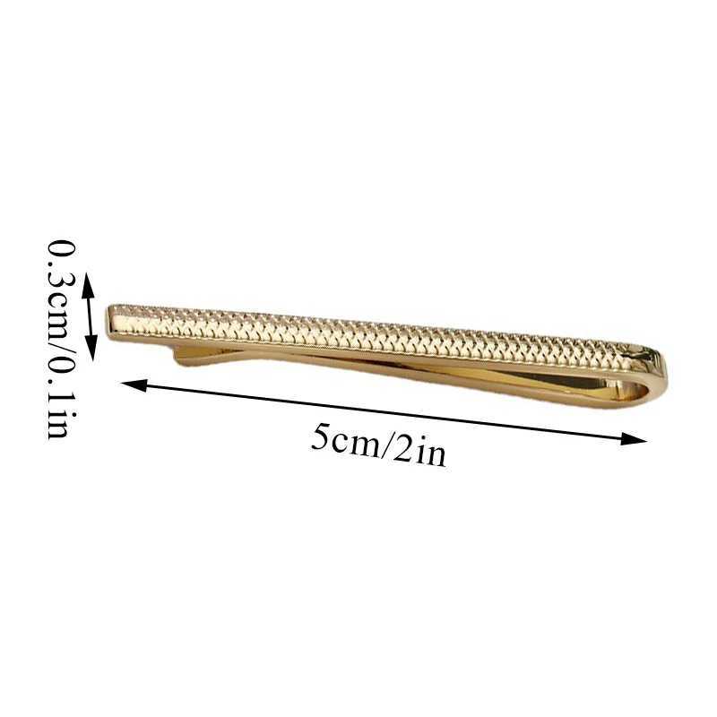 Mens Tie Clip Fashion Simple Bar Buckle Necklace Accessories Buckle Tie Pin Daily Business Wedding Ceremony Tie Clip Pin W240914