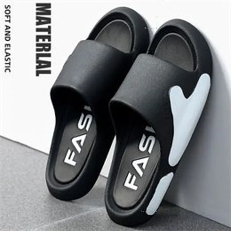 Men Slippers For Wearing On The Outside In Summer With A Feeling Of Stepping On Feces And Thick Soles That Prevent Slipping Men nd