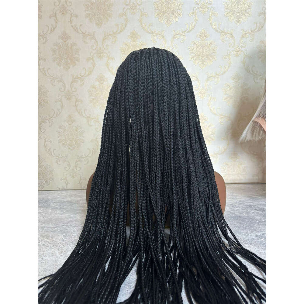 Synthetic Hair Front For Women High Density Fiber Lace Wig Cosplay Black Soft Curly Braided Wigs Sale Glueless